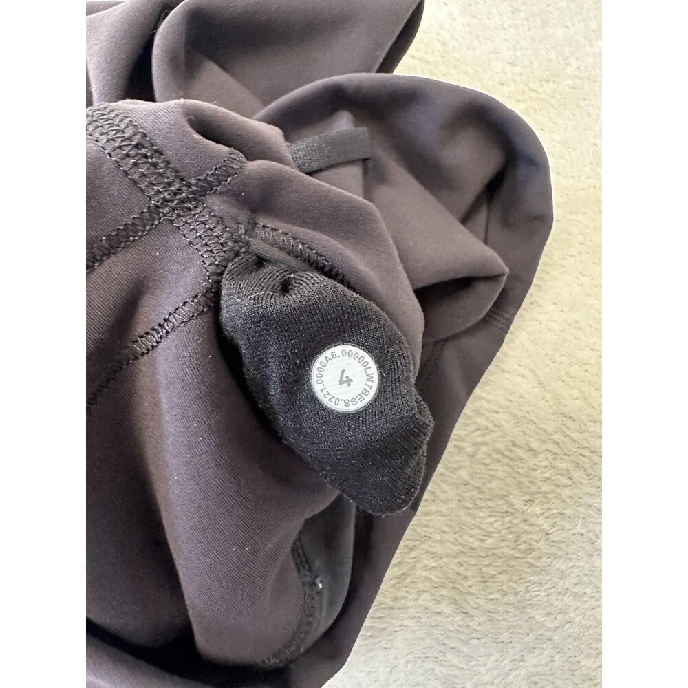 Lululemon Wunder Train High Rise Short 6"  Size 4 Black - Image 4