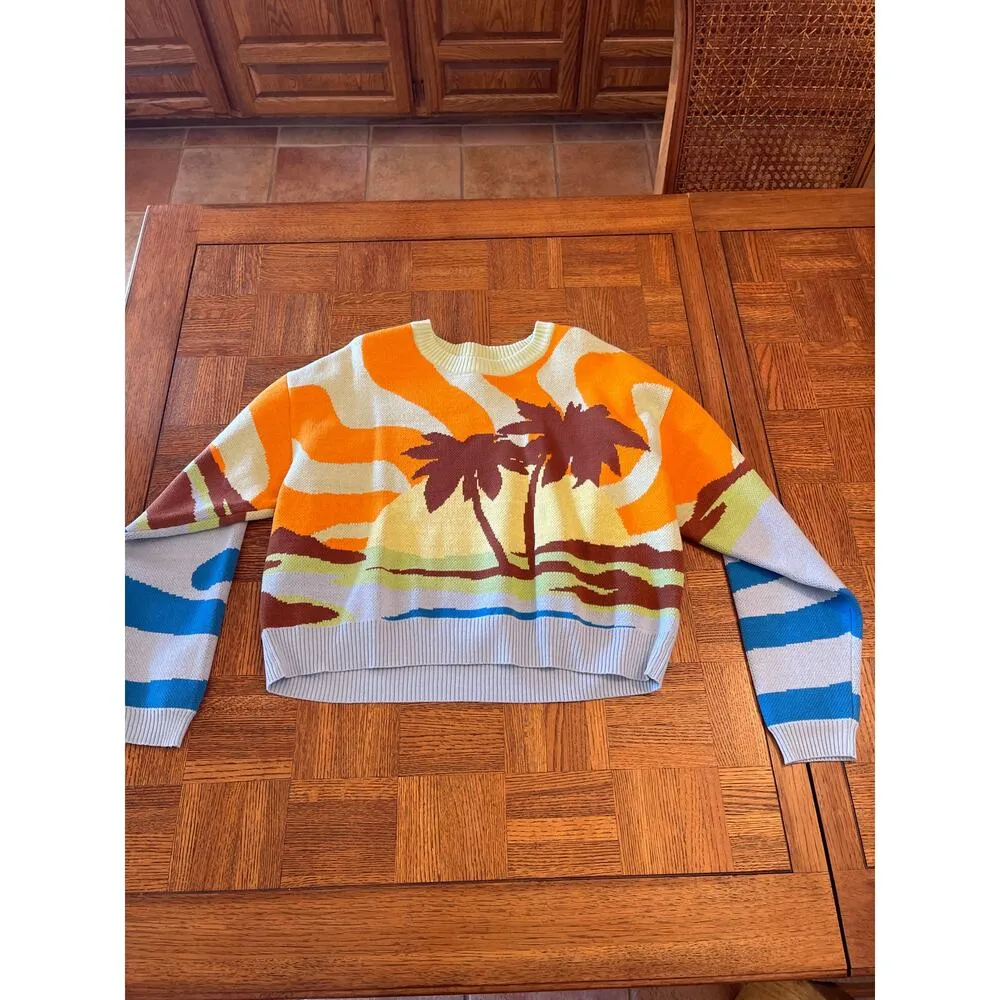 PACSUN PALM SUNSET SWEATER M - Image 2