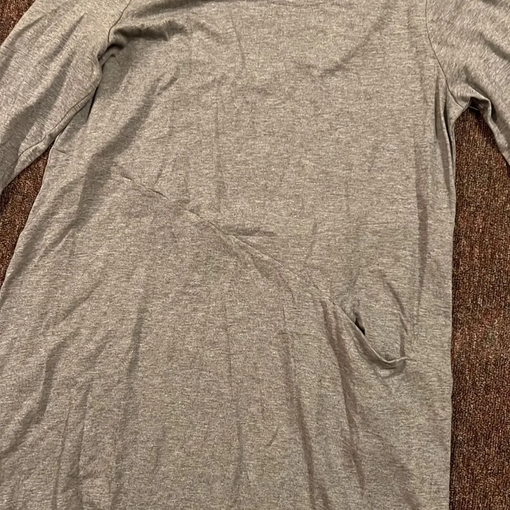 Pure hill PJ easy knit dress M Gray Size M - Image 4