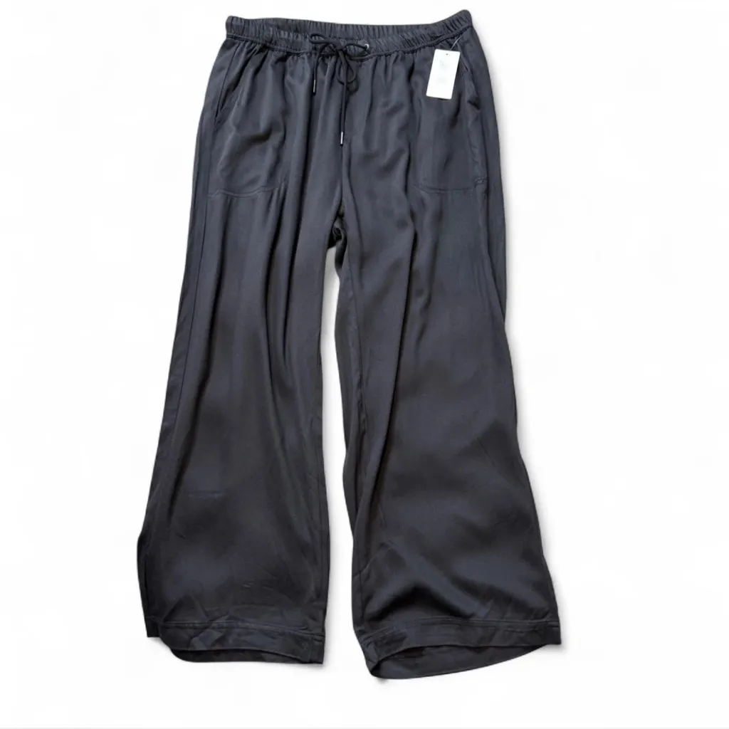 Cropped‎ Wide Leg Pants - Image 2