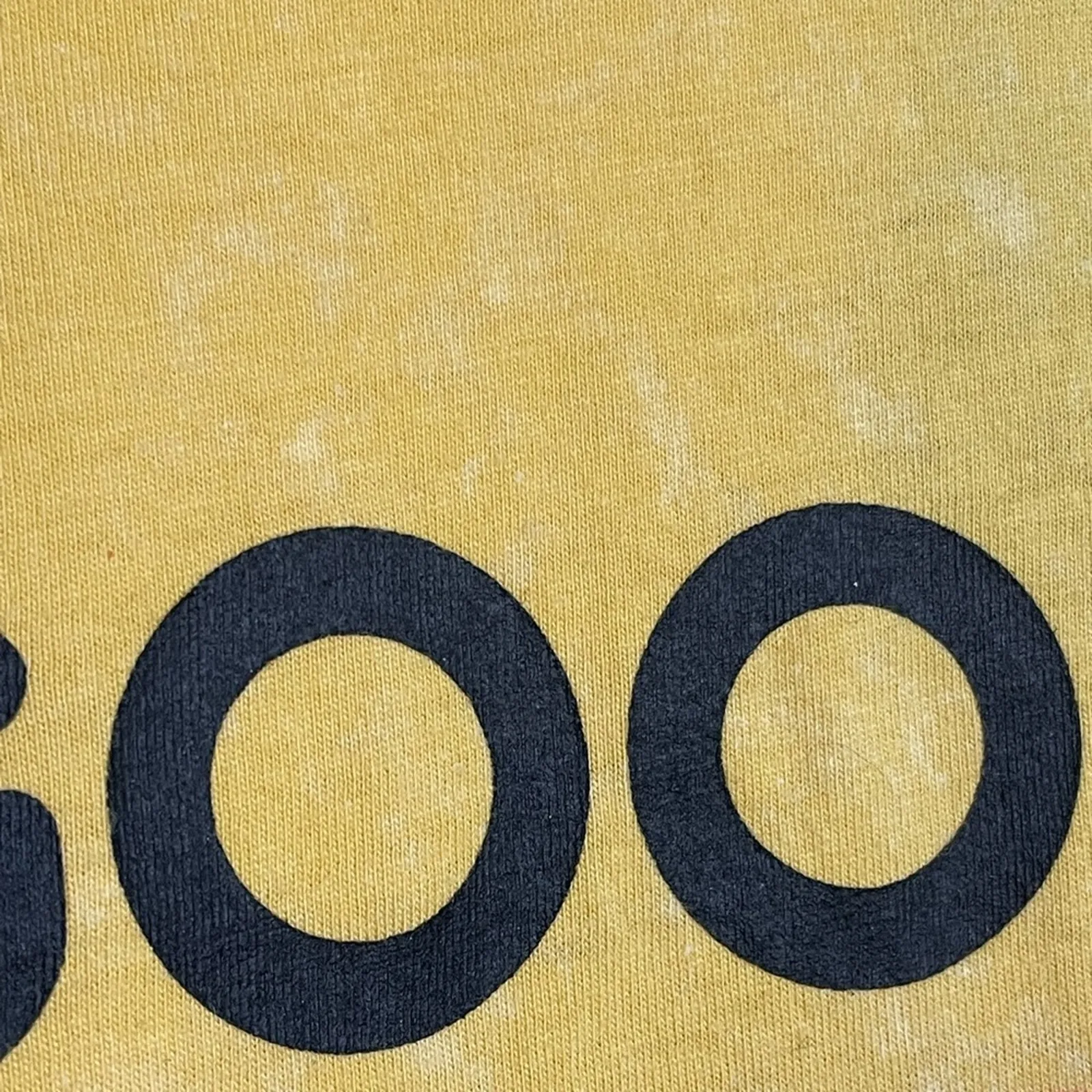 Forever 21 Yellow Good Vibes or Good Bye Graphic Special Wash T-shirt L - Image 6