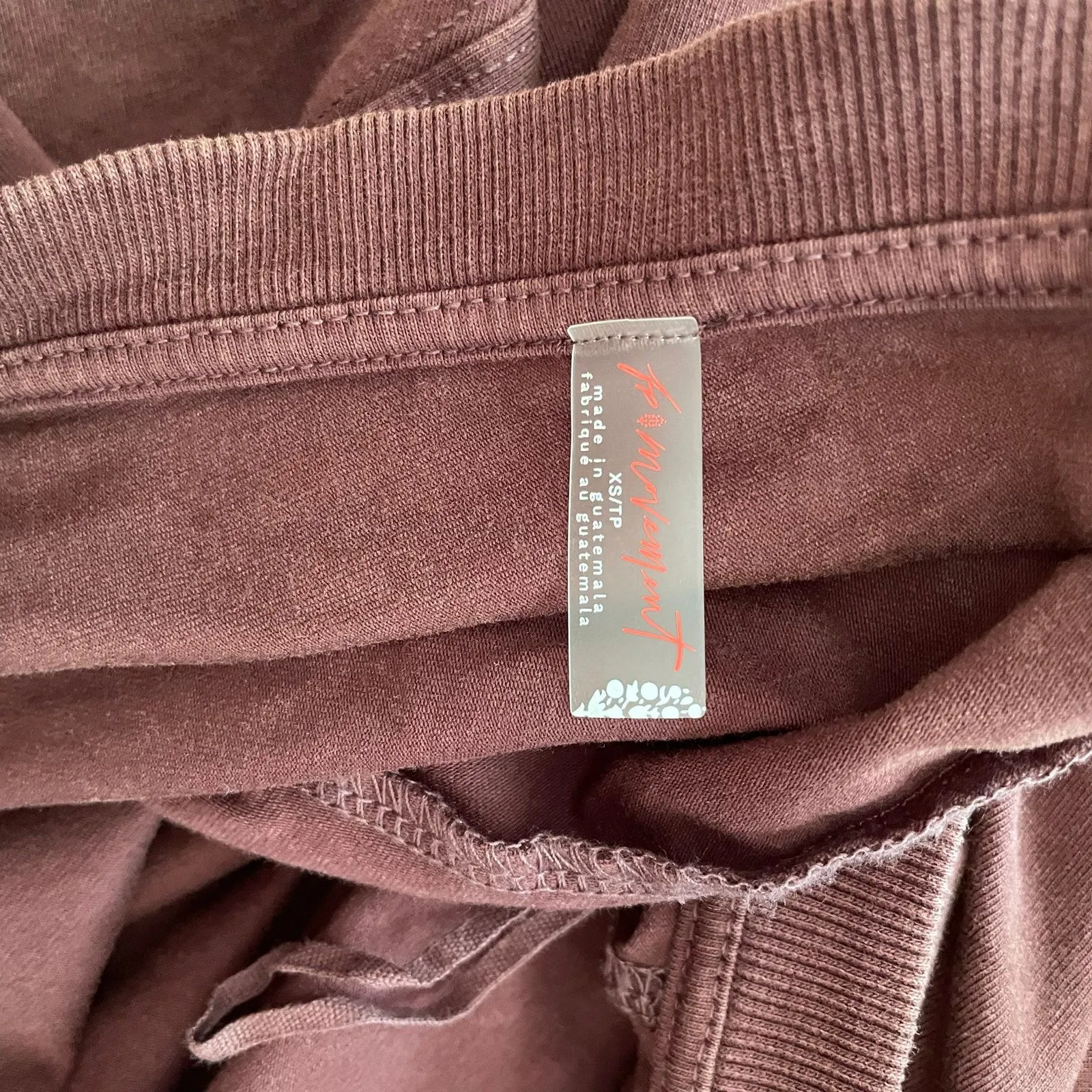 Free People Movement Hot Shot Tee Romper Brown Size XS - Image 9