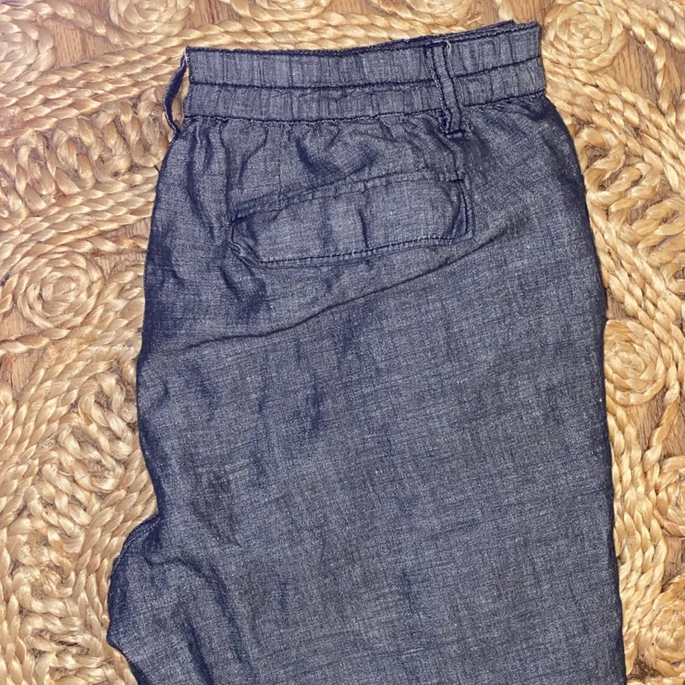 J. Crew 6 linen joggers - Image 5