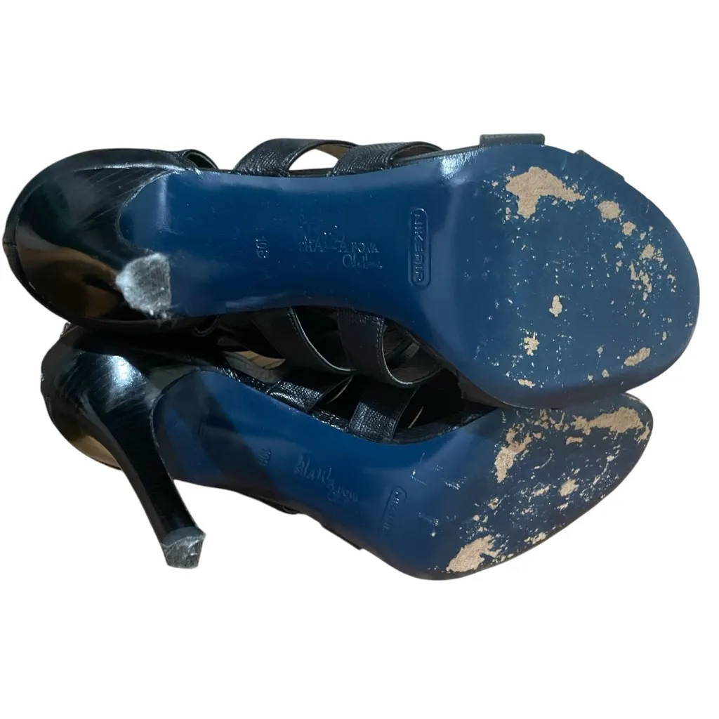 Cole Haan Maria Sharapova Air Viola Cage Stiletto Heels Black Women’s Size 10 - Image 7