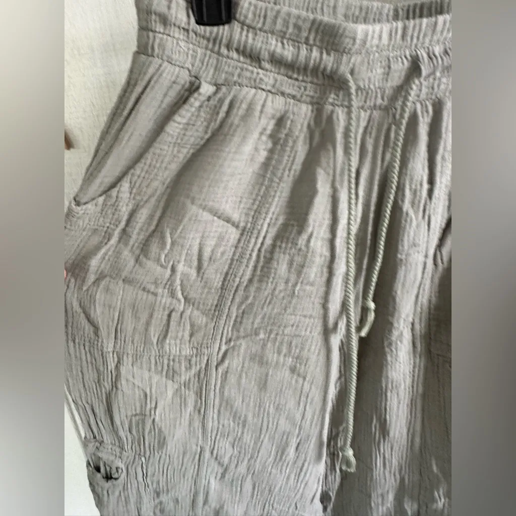 Cali 1850 Green Lightweight Jogger Pants - Image 3