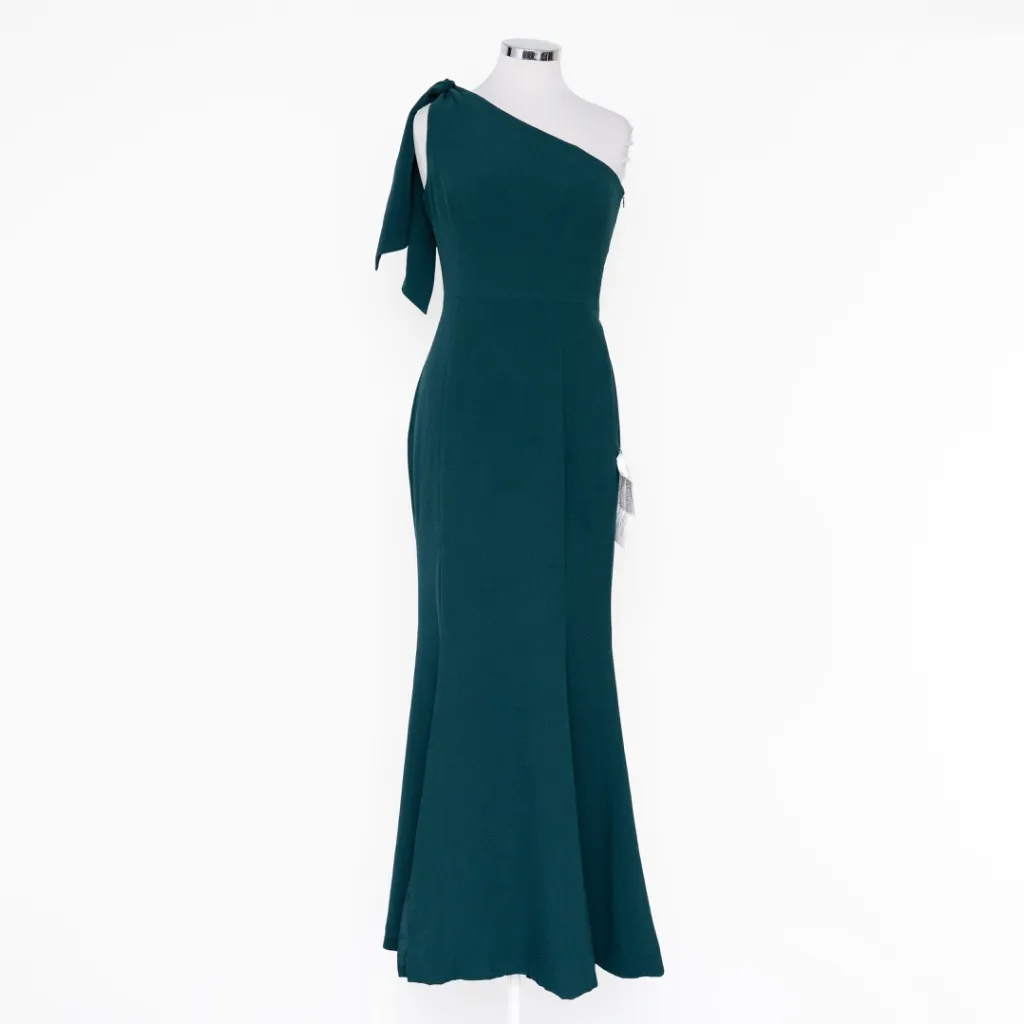 Dress the Population Georgina One Shoulder Bow Gown - Image 7