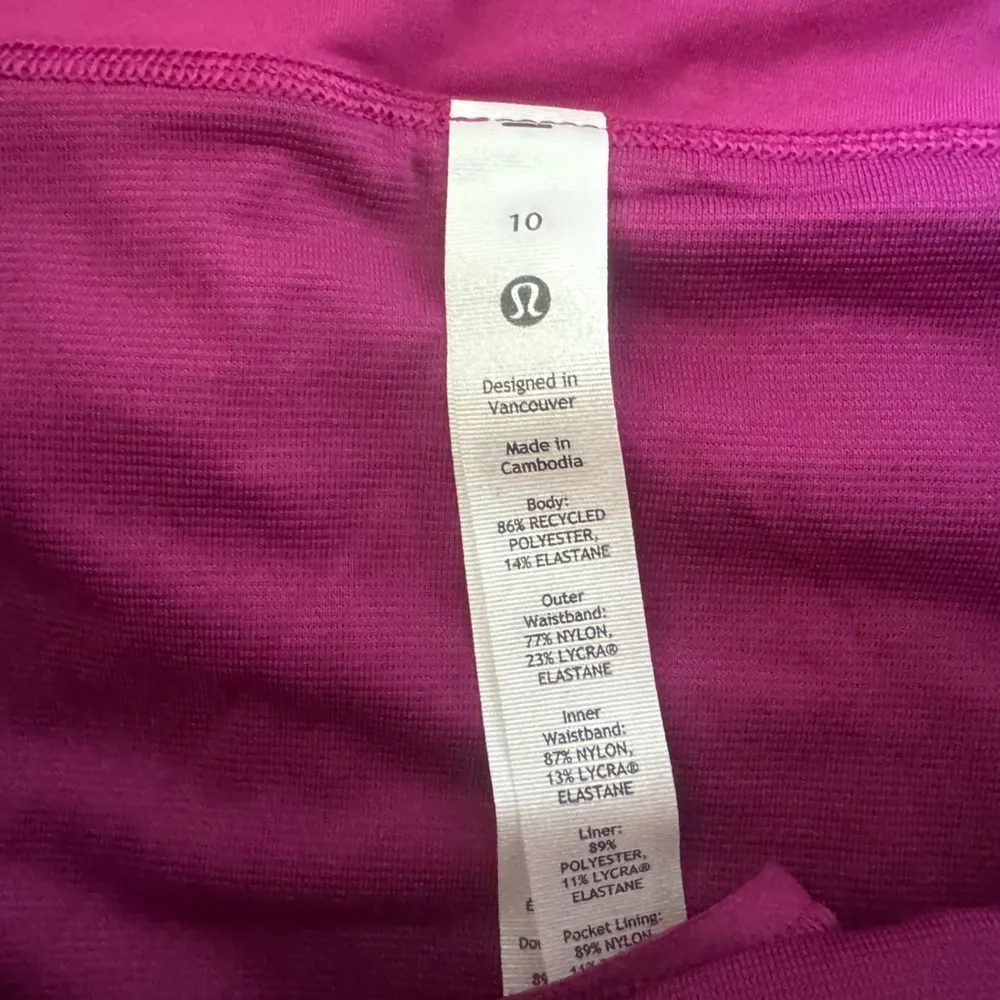 NWT Lululemon Speed Up Lined Shorts 2.5" Running Magenta Purple Short 10 - Image 8
