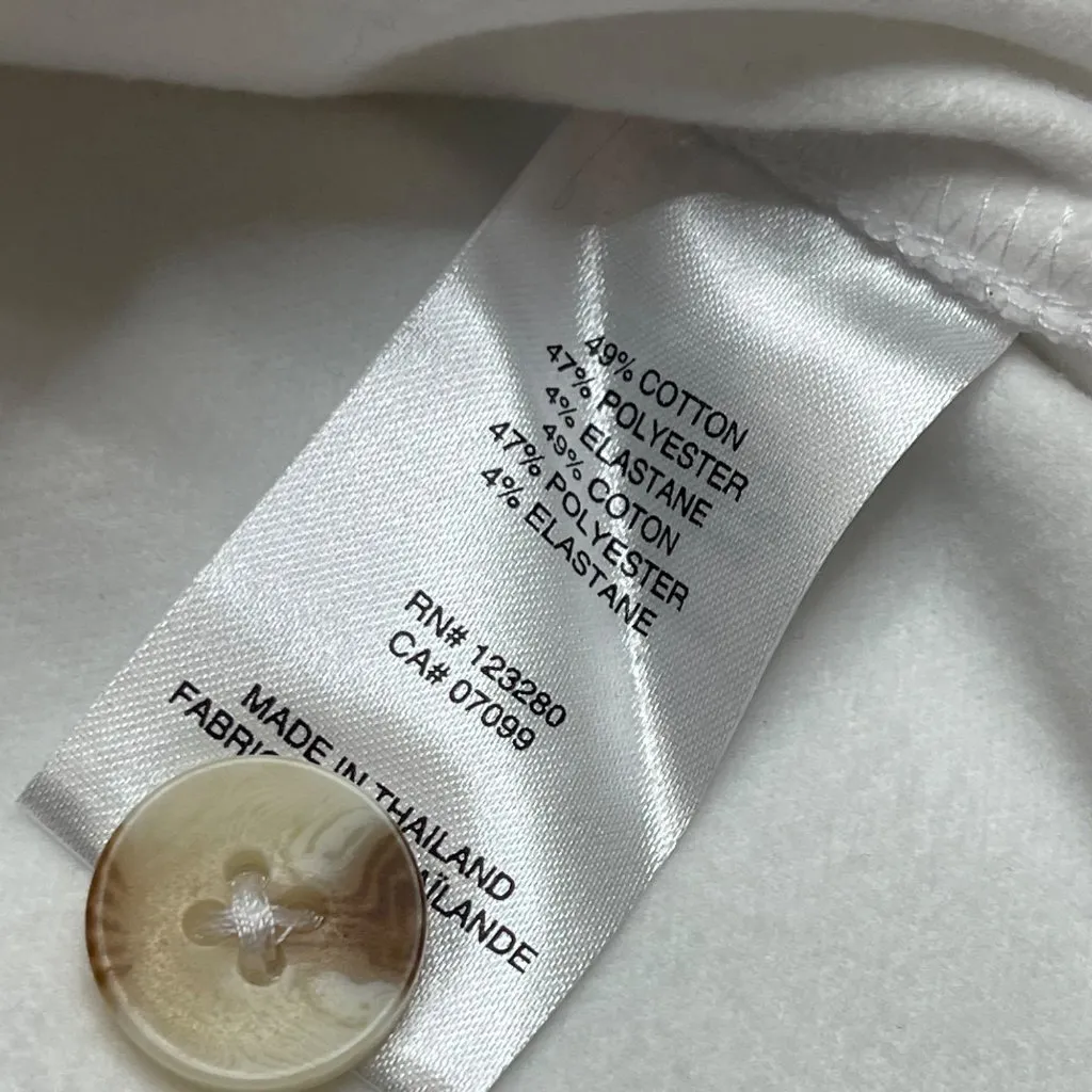 Travis Mathew Cloud Fleece Shacket Women's Size Small White Cotton Blend Relaxed - Image 9