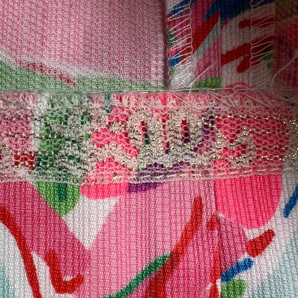 Lilly Pulitzer Rosie Shift Dress In The Vias Print 100% Cotton Sleeveless Size 0 - Image 10