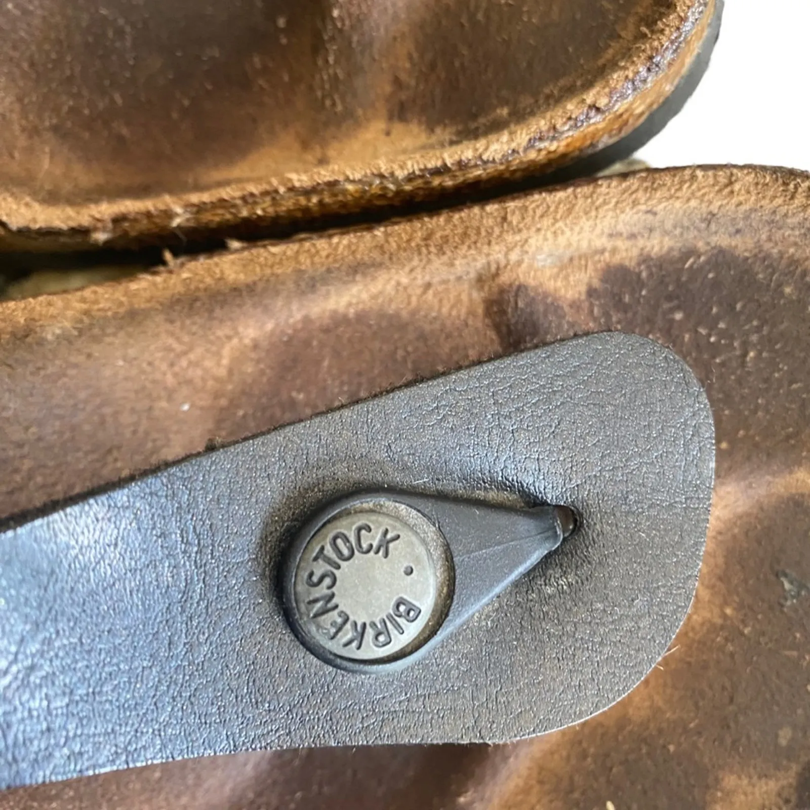 Birkenstock Black GIZEH Leather Thong Sandals Size 40 US 9/9.5 - Image 7