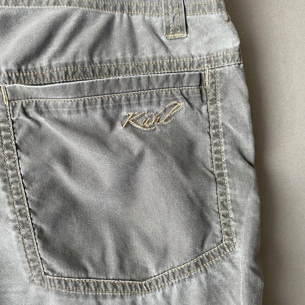 Kuhl sz 6 green‎ capri hiking slacks - Image 8