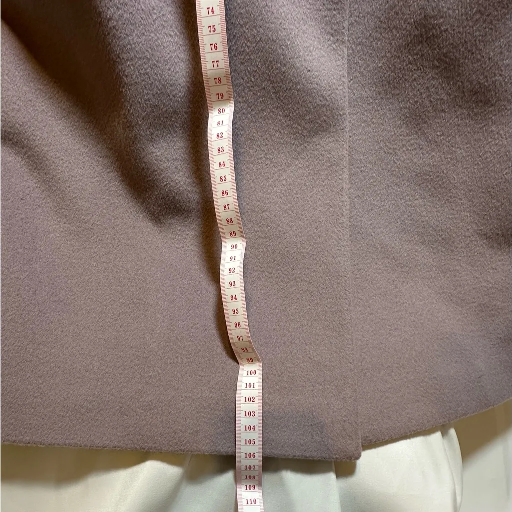 REISS Eva Wool Blend Overcoat in light purple - Image 7