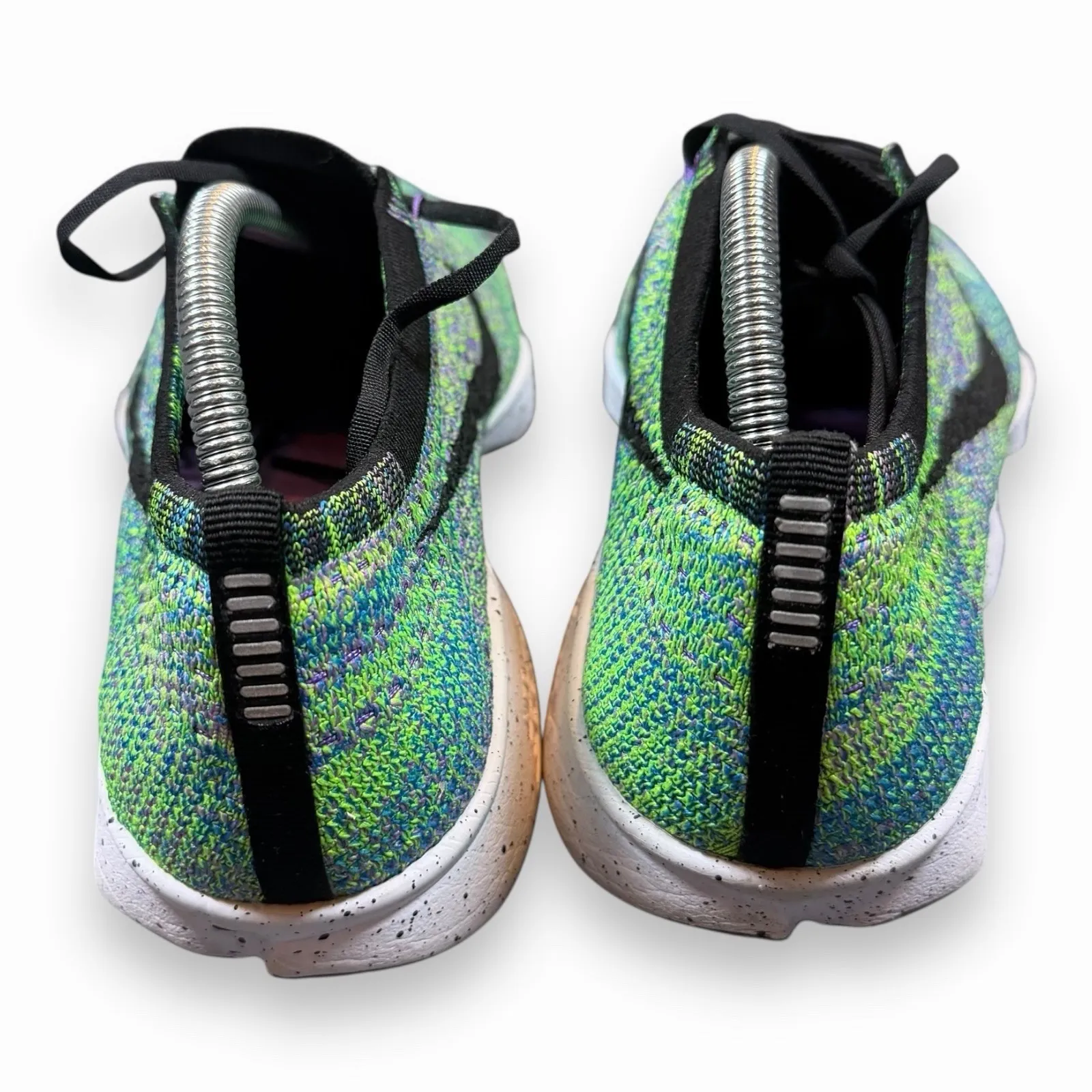 Nike Flyknit Zoom Women 10.5 Multicolor Agility Potion Running Shoes Sneaker - Image 4
