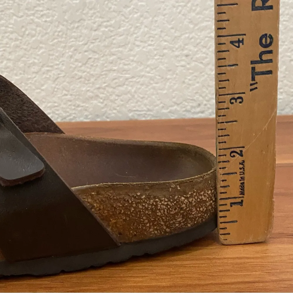 Mayari Habana Oiled Leather Double Strap Women’s Sandals L9 M7 40 - Image 9