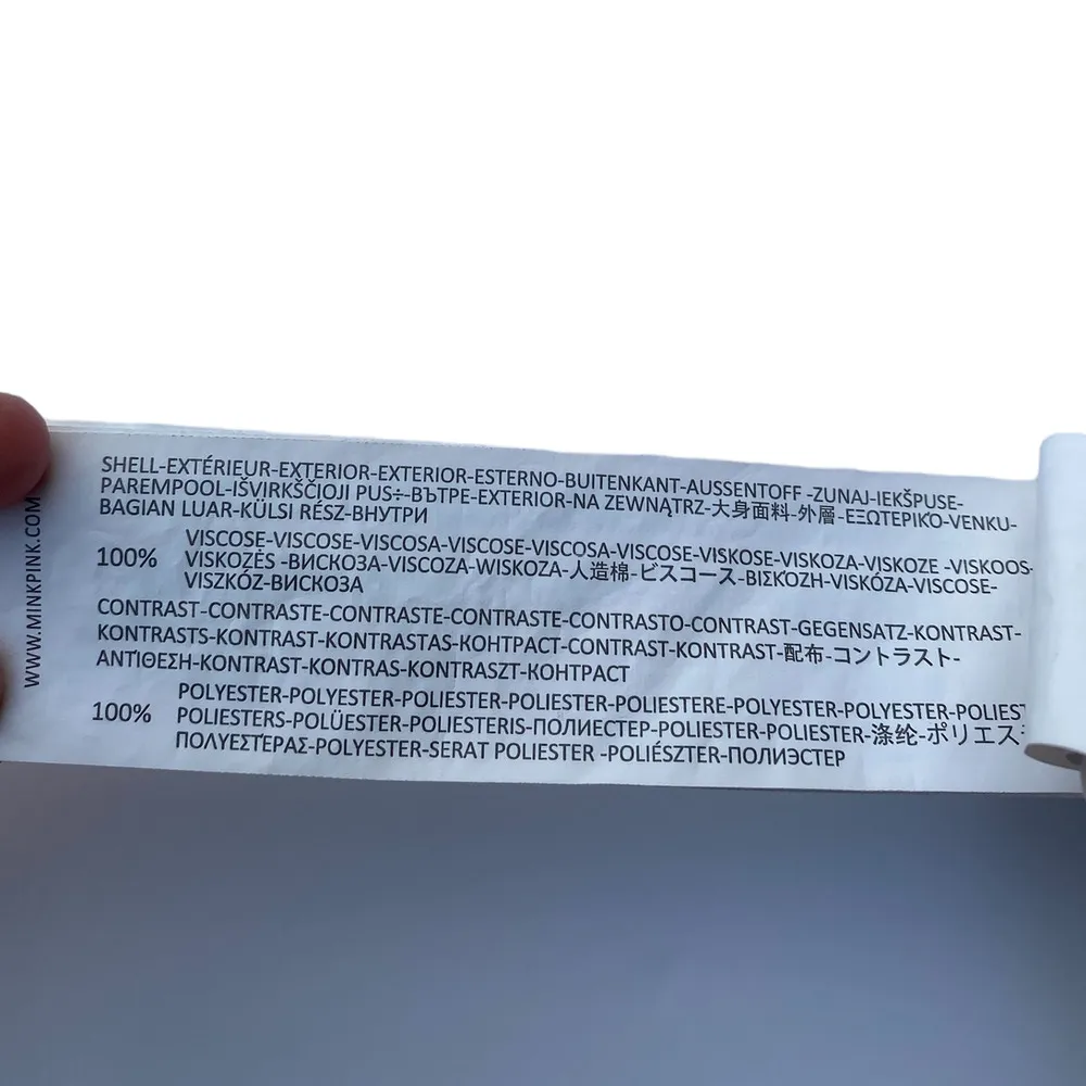 MINKPINK Moonshine Wrap Front Romper Black Striped Women's Size Small - Image 13