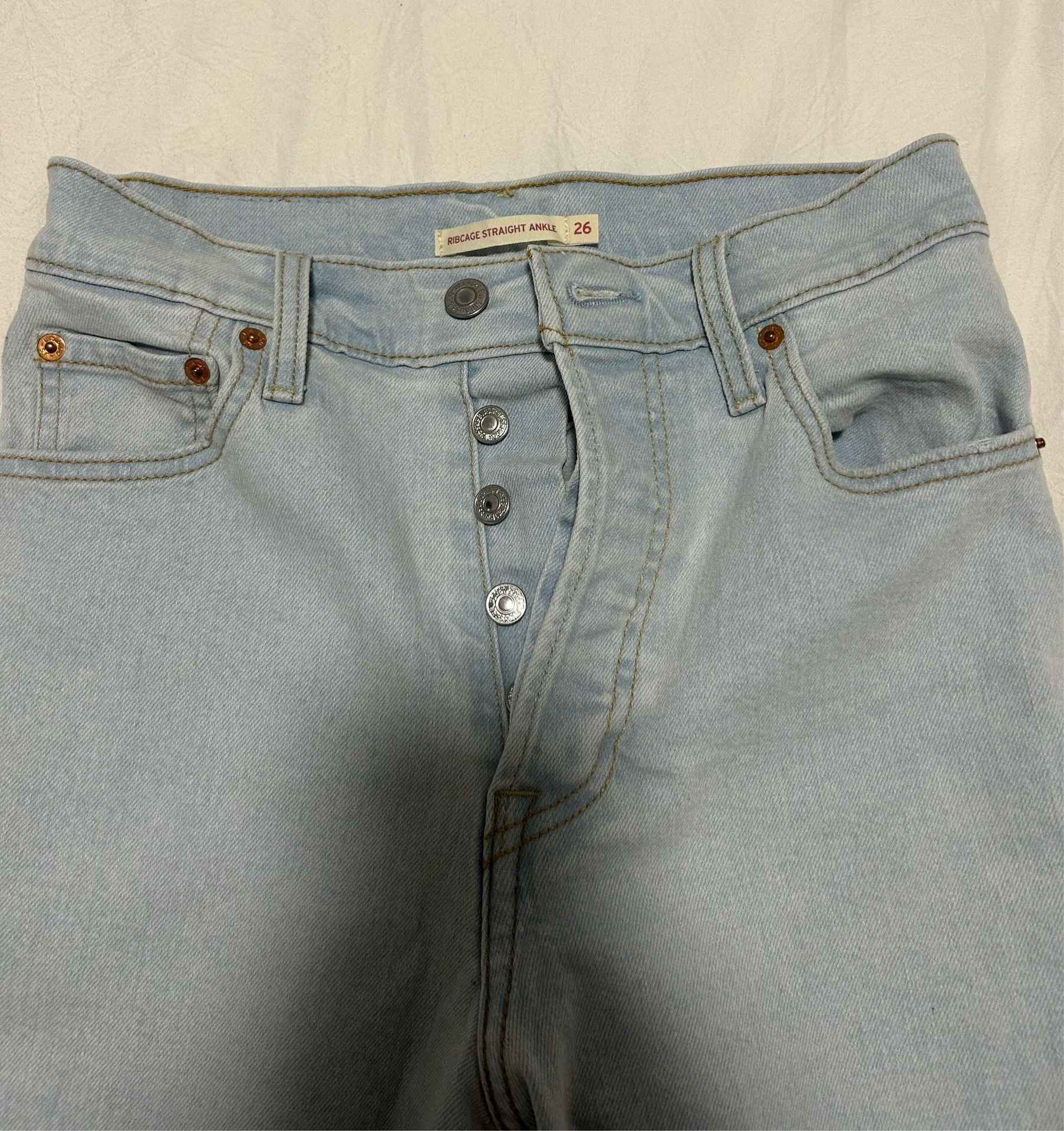Levi’s Jeans Ankle Straight Ribcage - Image 2
