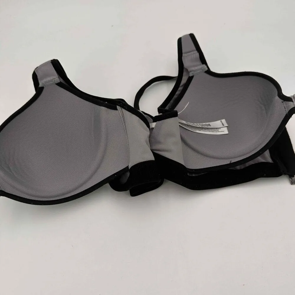 Victoria's Secret Sport Knockout Front Zipper Sport Bra Size 32DD - Image 5