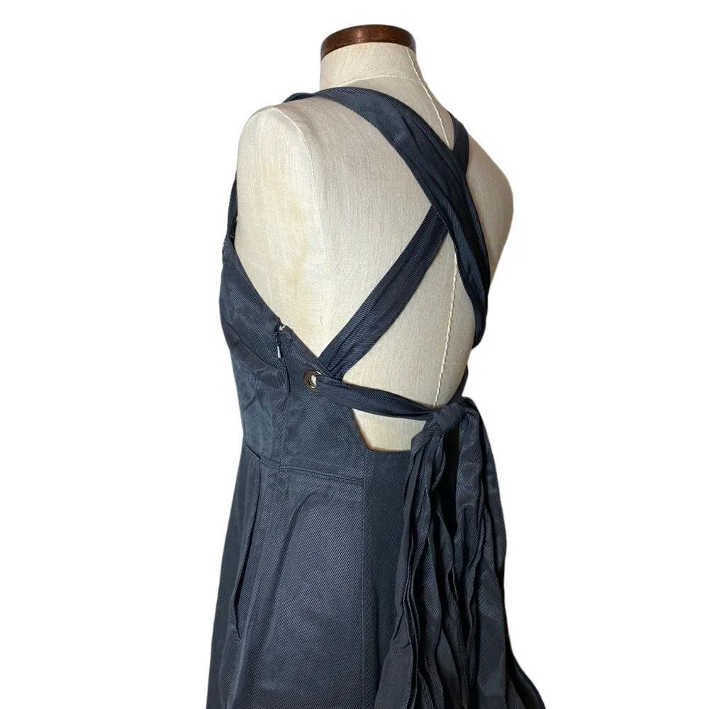 Banana Republic tie back apron dress - Image 3