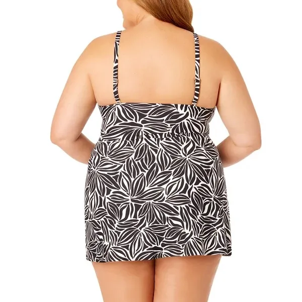 Lands' End Ladies' Swim Dress UPF 50 Sun Protection
Removable Soft Cups nwt Black Size M - Image 7