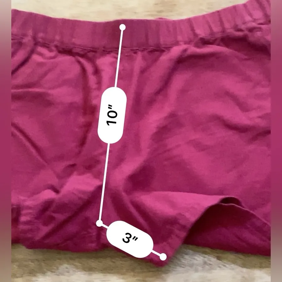 Madewell Women’s Sz S Dark‎ Rosette Pull-On Pocket Shorts - Image 11