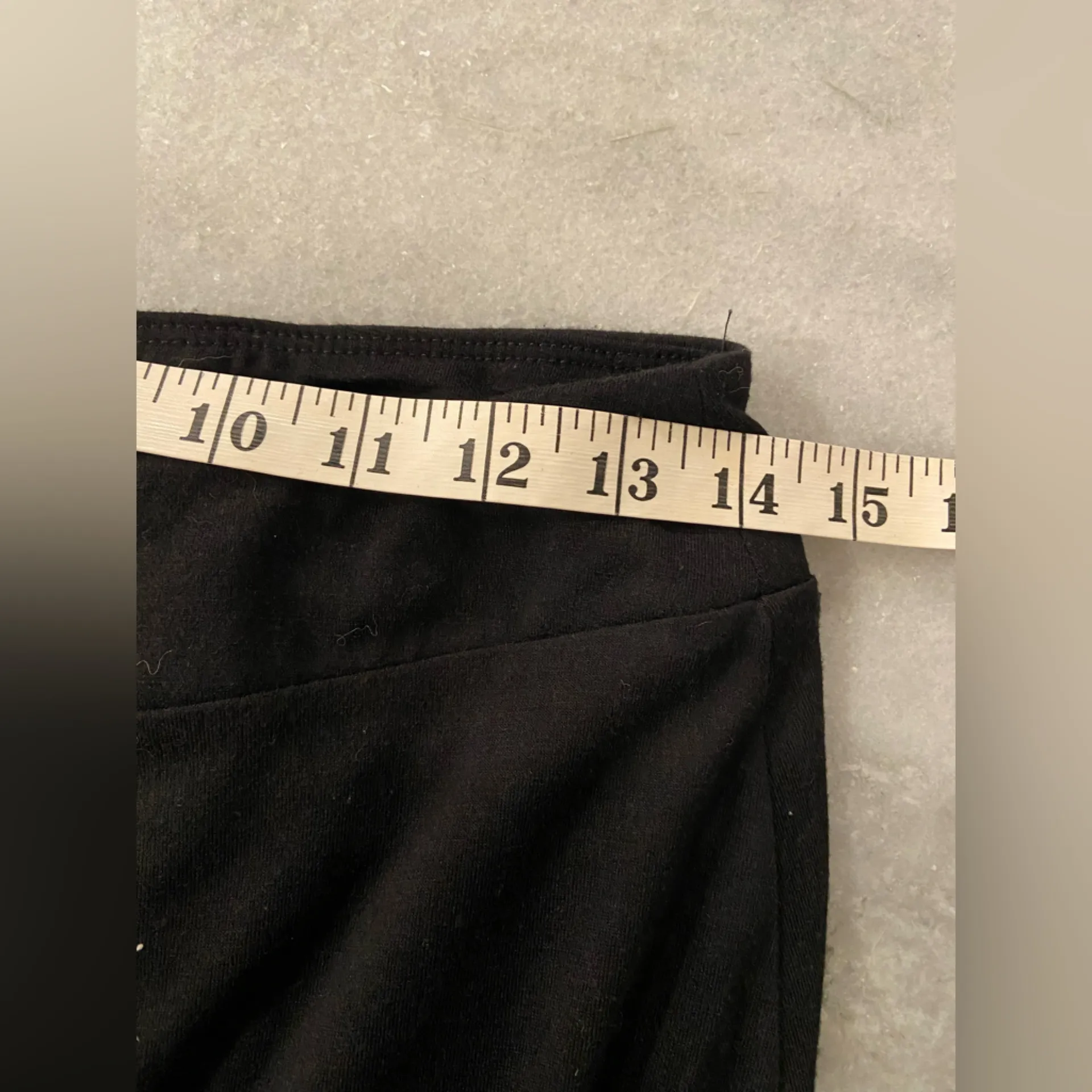 Joe B Size L Black Pull On High Double Slit Stretchy Flowy Maci Skirt - Image 6