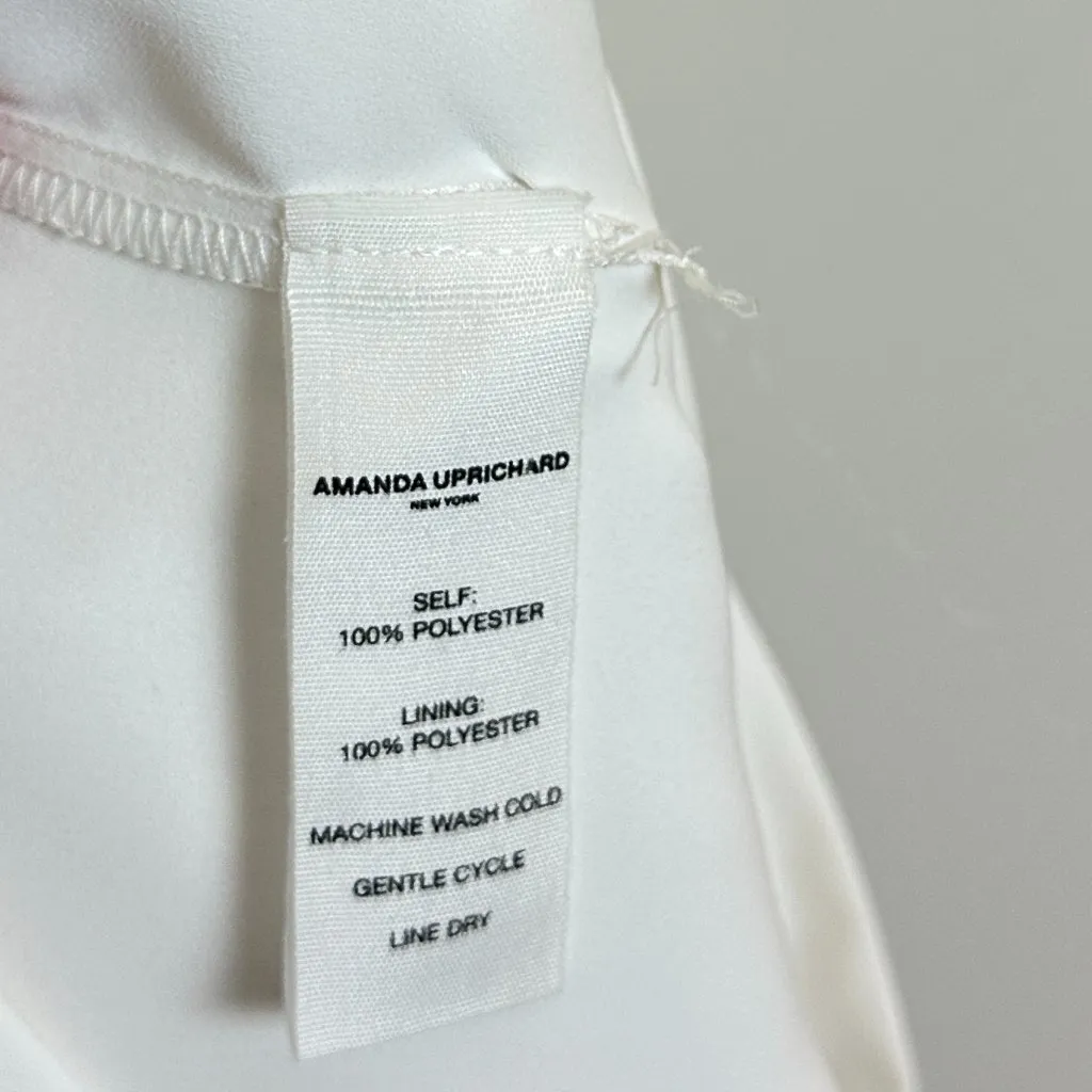 AMANDA UPRICHARD Kya Romper in Ivory Size Medium - Image 8