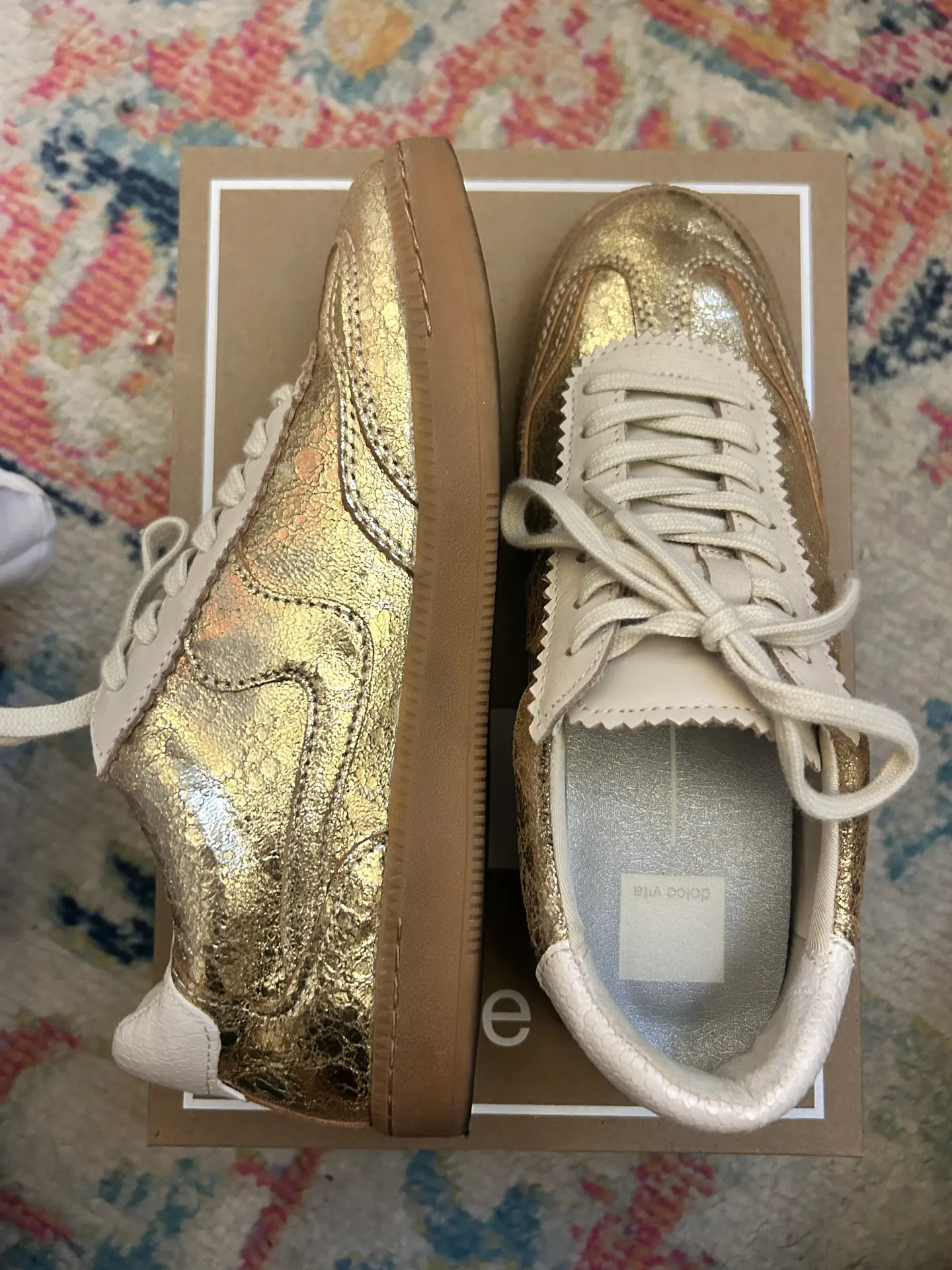 Dolce Vita Sneakers Gold Size 8 - Image 10
