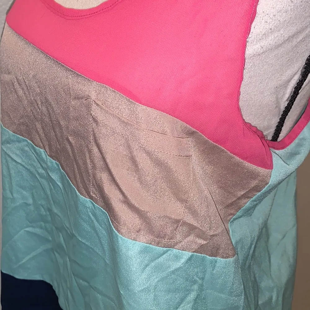 Charming Charlie  colorblock sheer tank top - Image 4