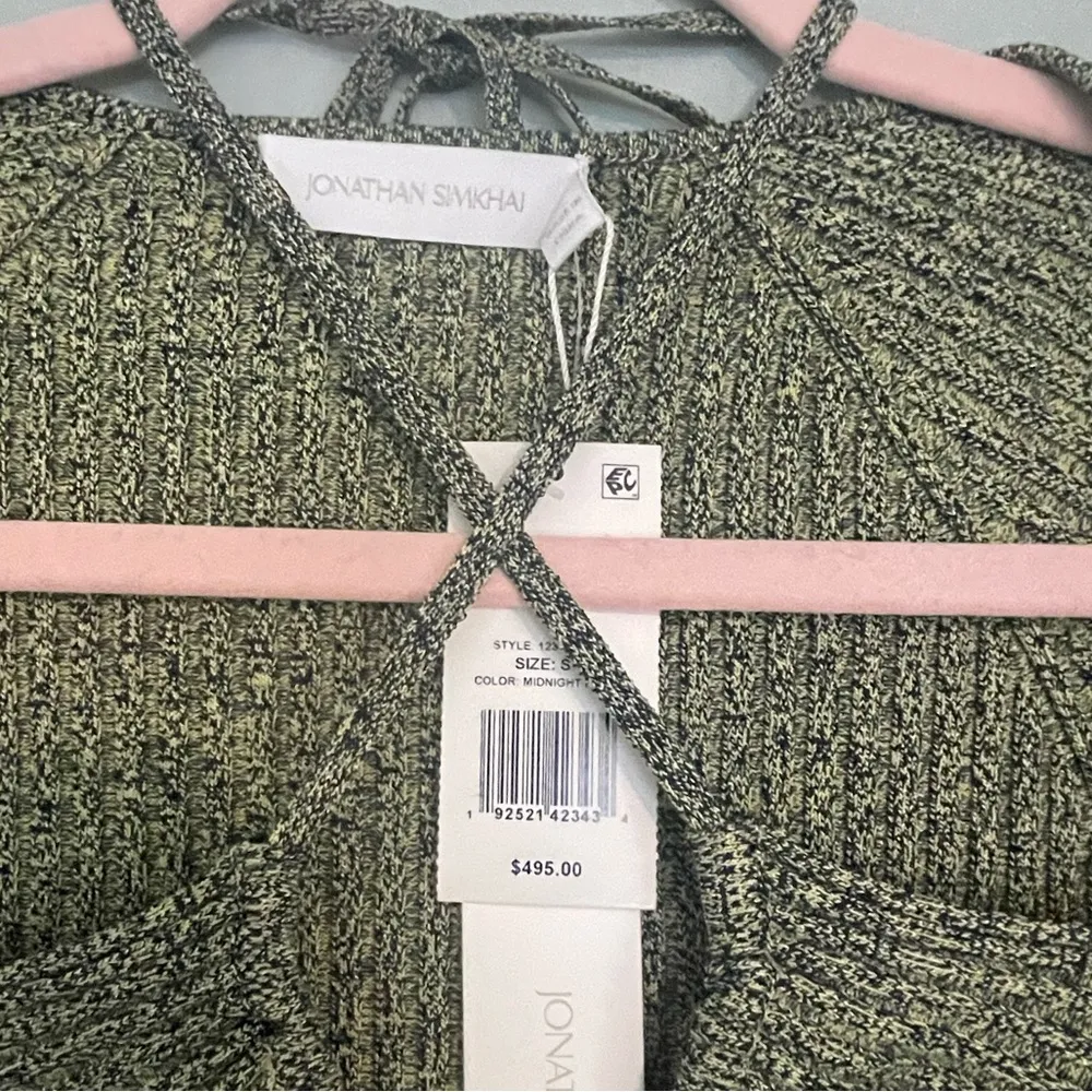 ELIJAH MARLED MIDI DRESS MIDNIGHT MULTI, Small - Image 9