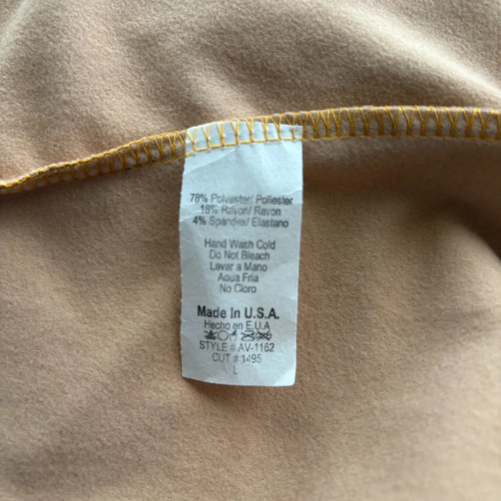 Avery Apparel Southwestern Print Button Up Multicolor‎ Buttery Soft Size Large Orange - Image 4