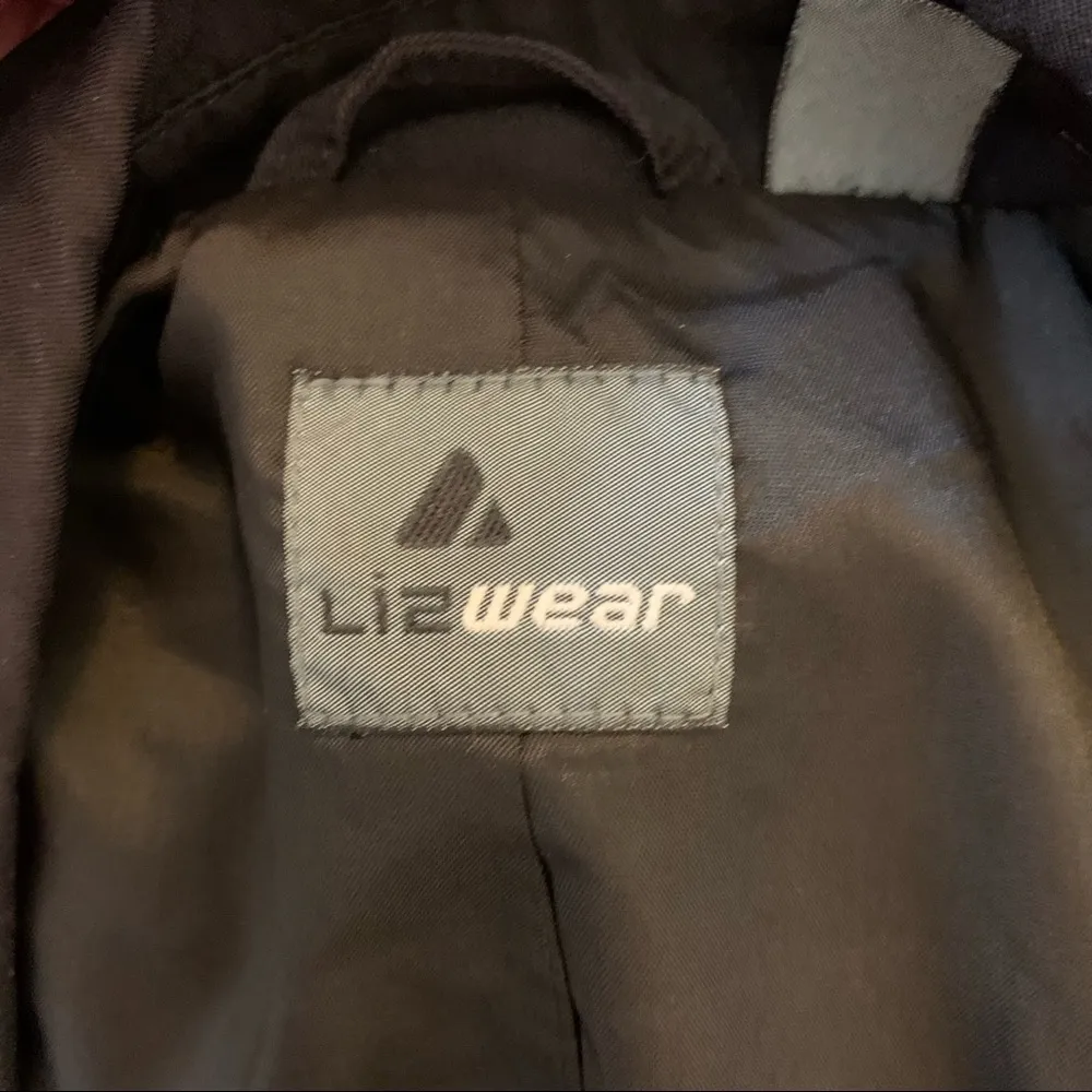 Lizwear Button Down Jacket Black - Image 7