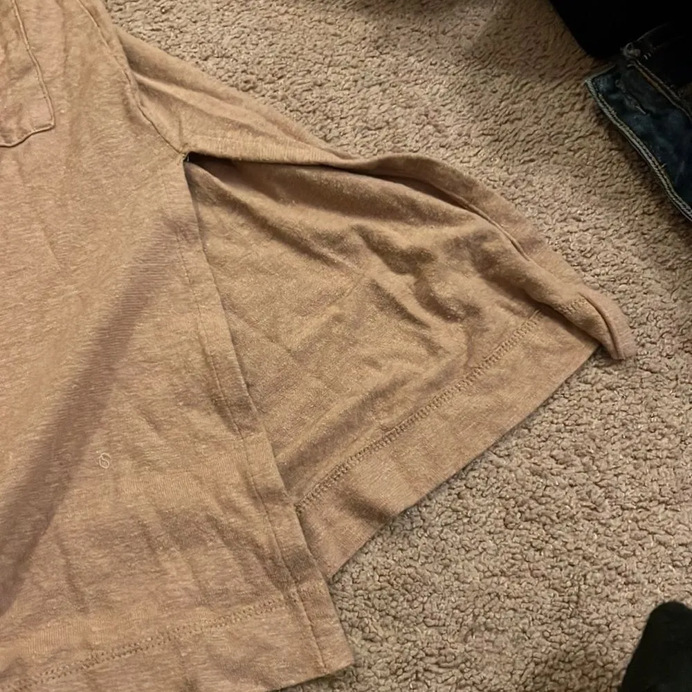 J Jill button down long tan cardigan xs Tan - Image 6