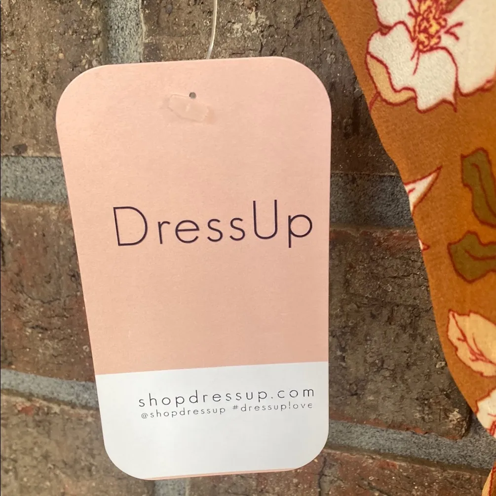 Timing Feminine Floral Brown Blouse - Image 3