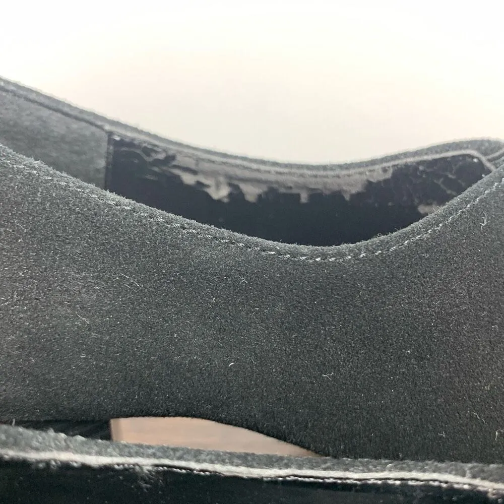 Hannah Comfort Women's Leather Upper Pointed Toe Cone heel Pump Black Size 7M - Image 2