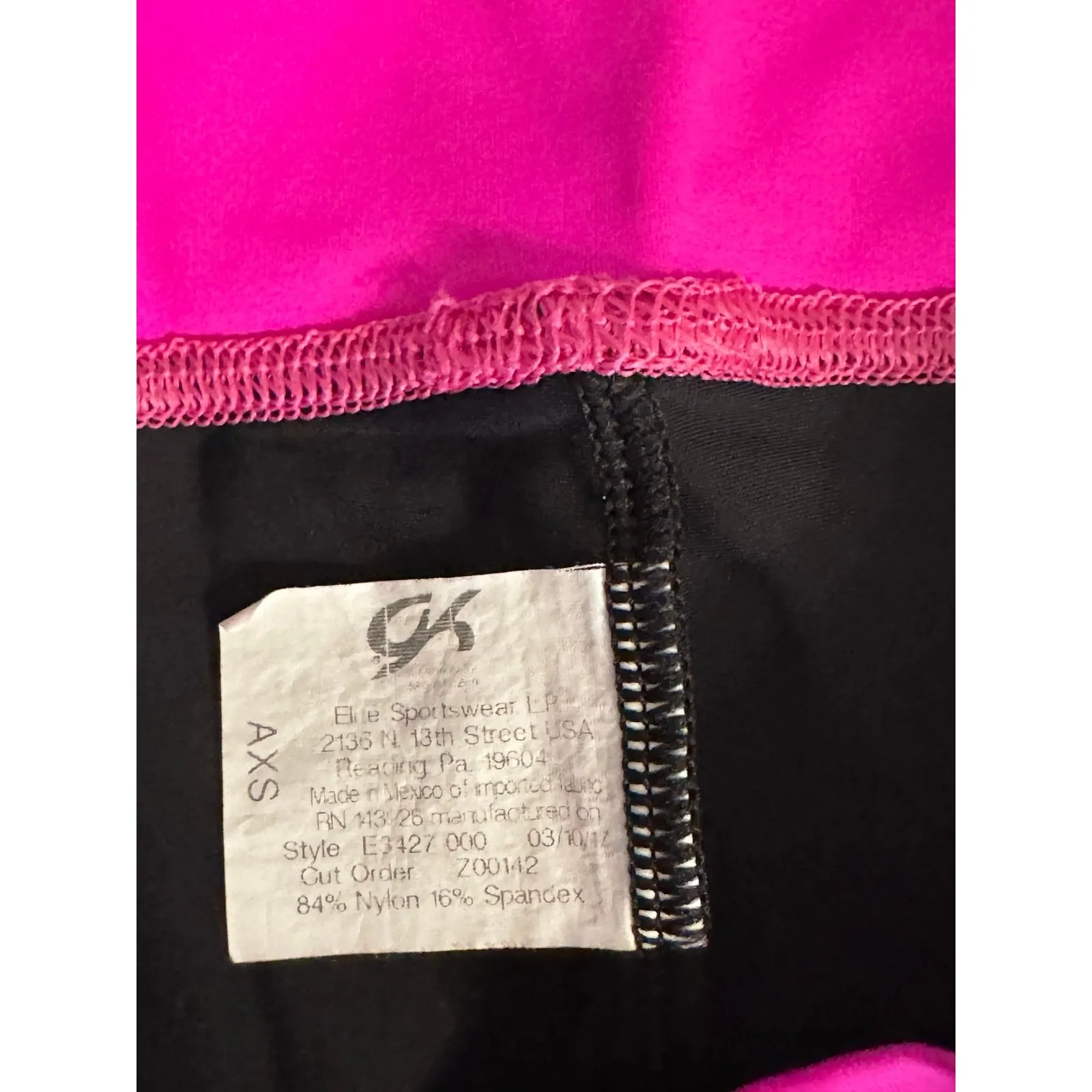 GK‎ Adult XS gymnastics shorts Size 0 - Image 2