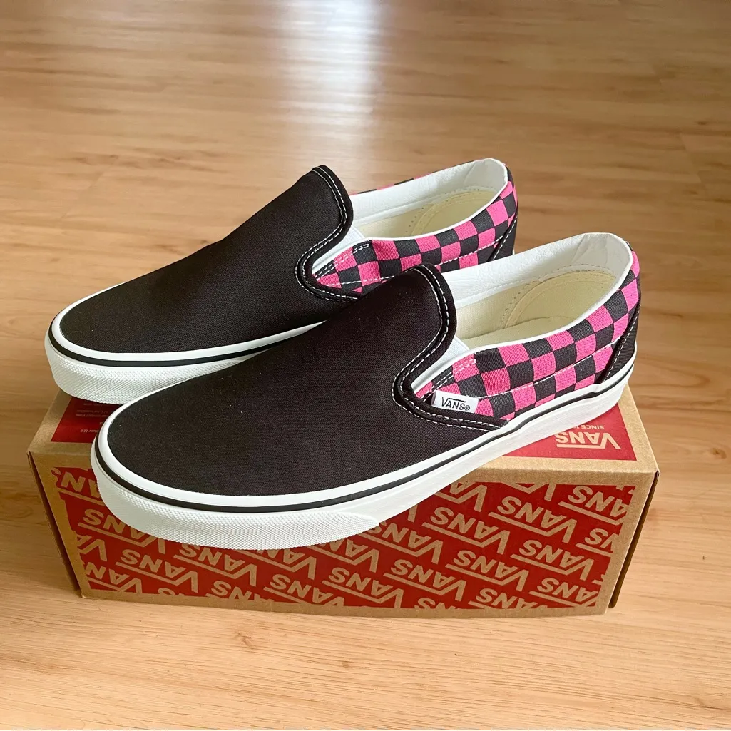 Vans Classic Slip-On Shoes Women 9.0 US Mens 7.5 US - Image 4