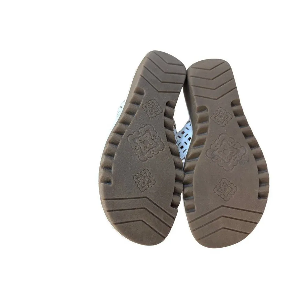 Cliffs By White Mountain Womens White Floral Slip - Image 9