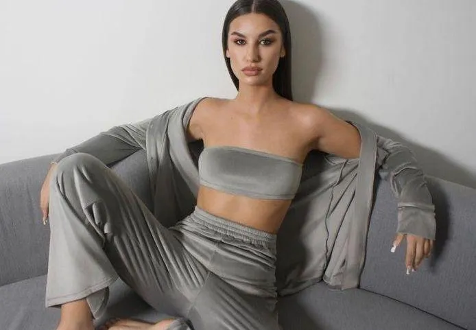 Skims Velour Bandeau - Image 2