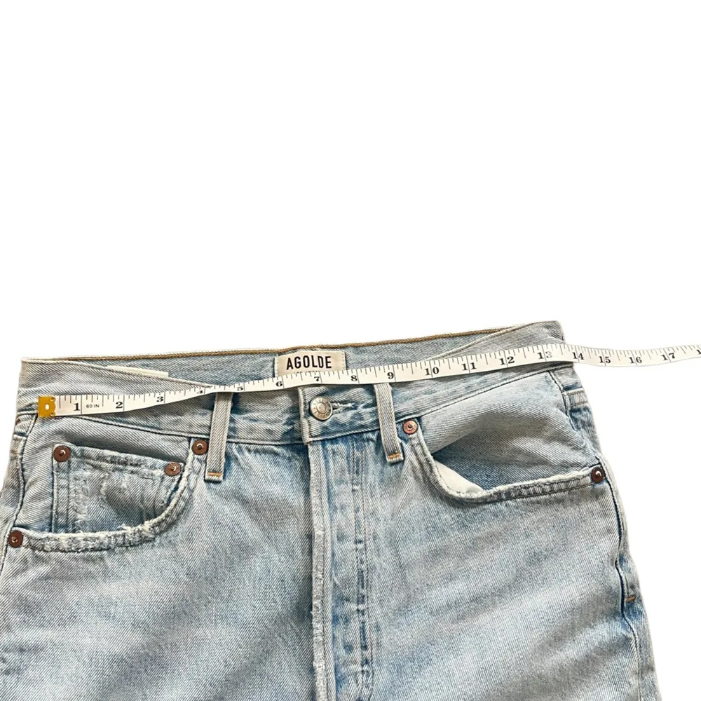 AGOLDE  Riley High Rise Straight Crop - Image 9