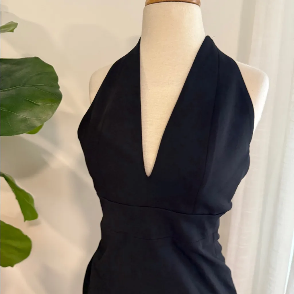 Dress The Population | Vanessa Halter Body-Con Midi Dress - Image 4