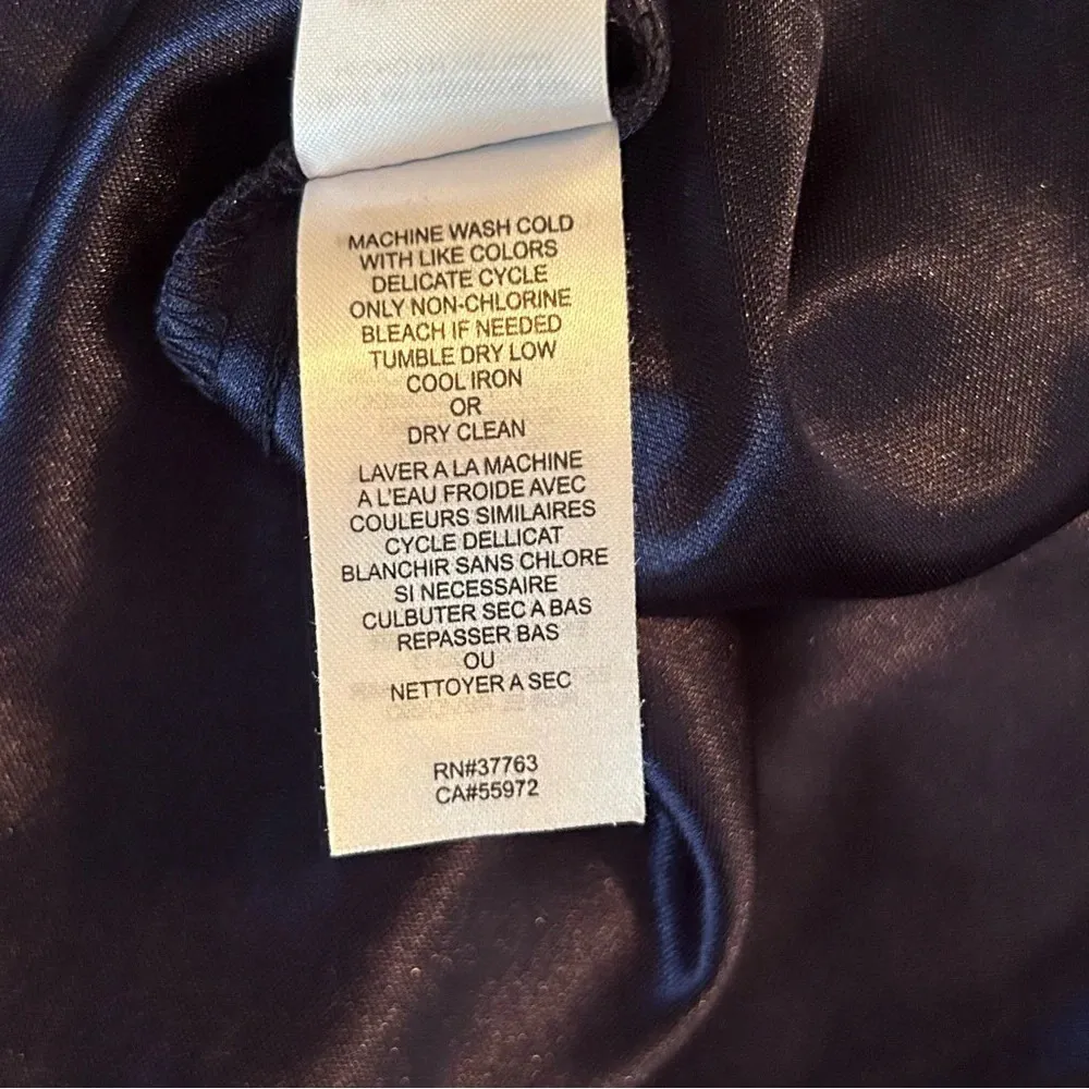 Laundry By Shelli Segal Paisley Midi Shift Dress Women’s M 3/4 Bell Sleeve - Image 5