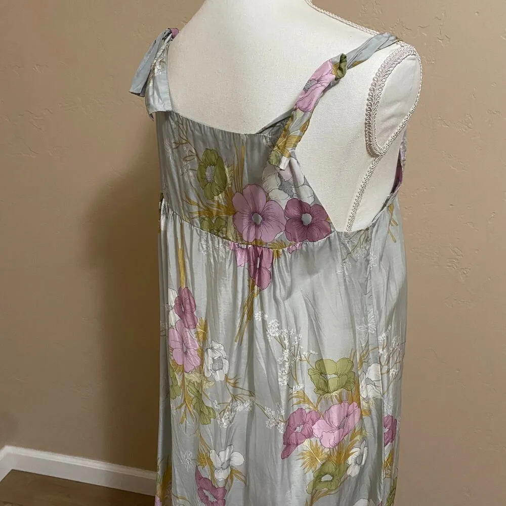Vintage Mei Jan Of Hawaii Hawaiian Maxi Mumu Dress Womens Size 14 Resort RARE Size M - Image 2