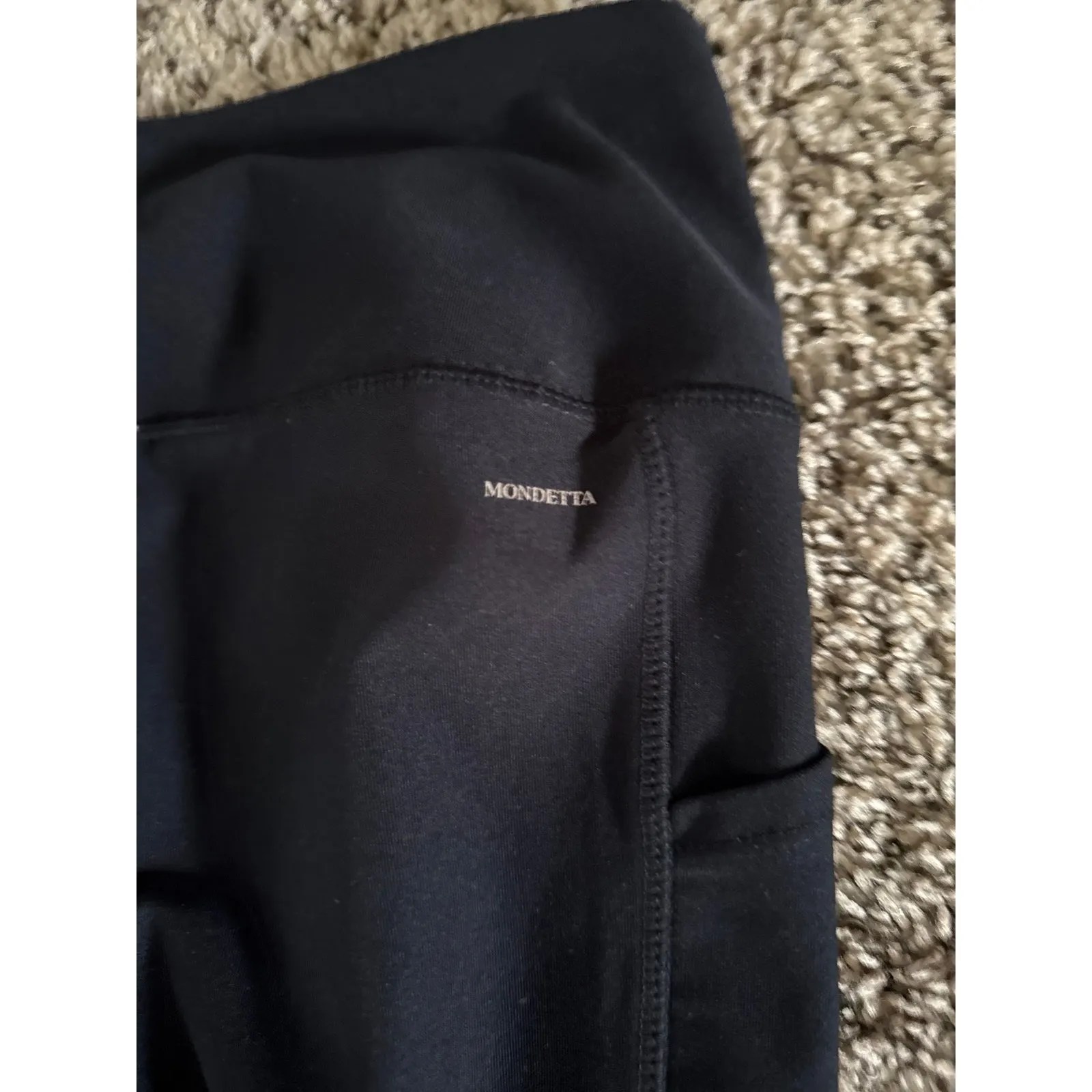 Mondetta Women's Black Performance & Luxury‎ Active Leggings Size Large - Image 8