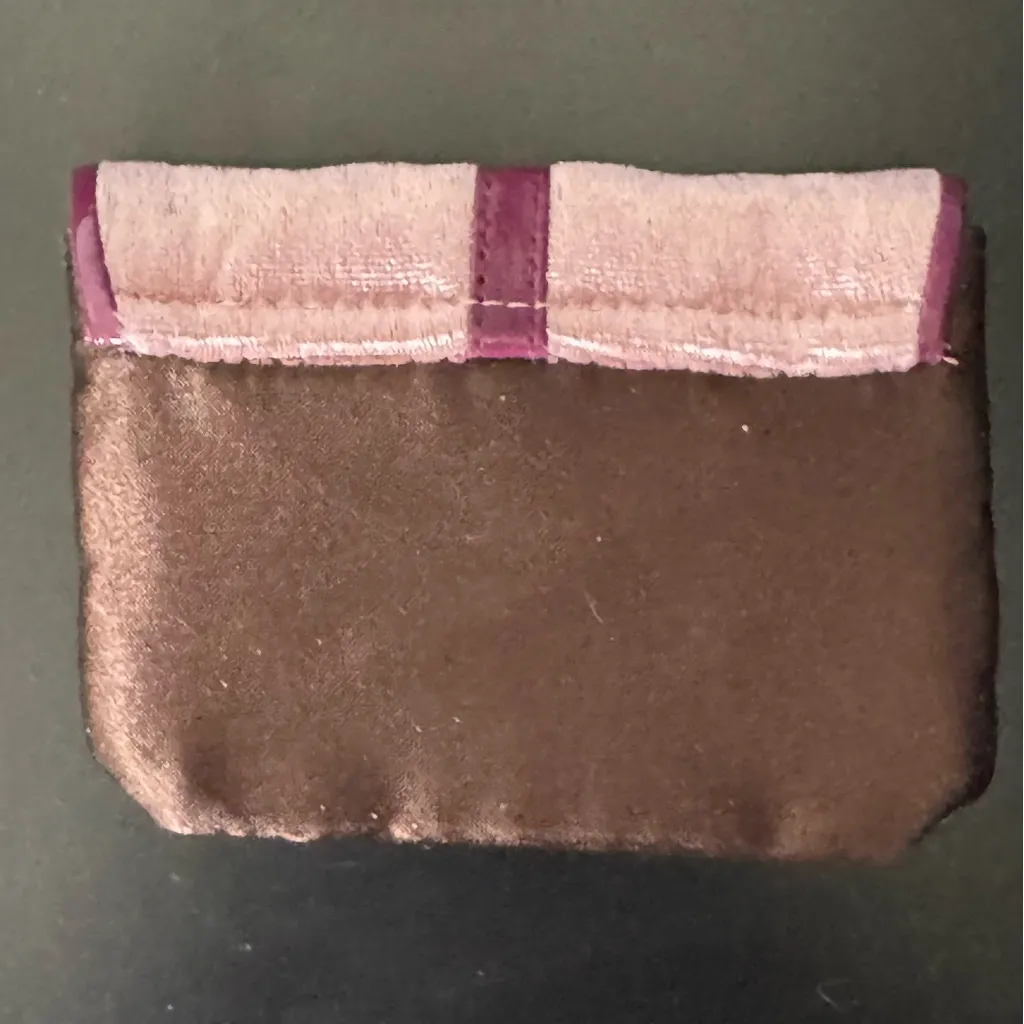 Vintage Pink and Violet Brown Clutch Set - Image 6