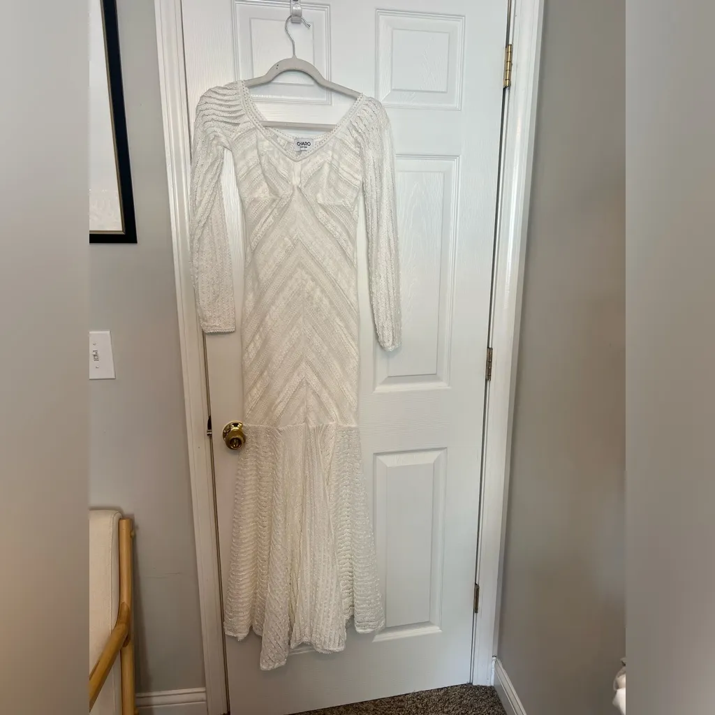 Charo Ruiz Ibiza Souley Long Dress in Natural White - Image 4