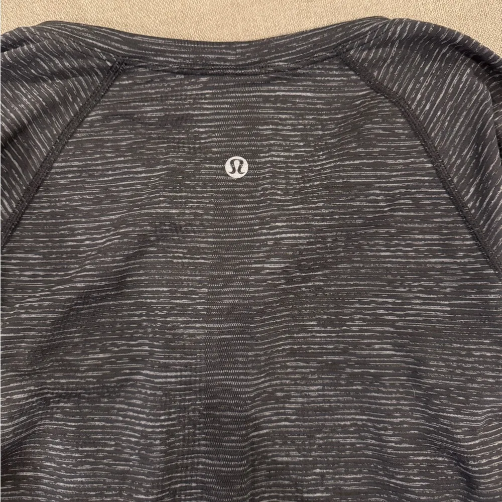 lululemon athletica Long-Sleeve Swiftly Tech in Dark Gray Stripe - Image 6