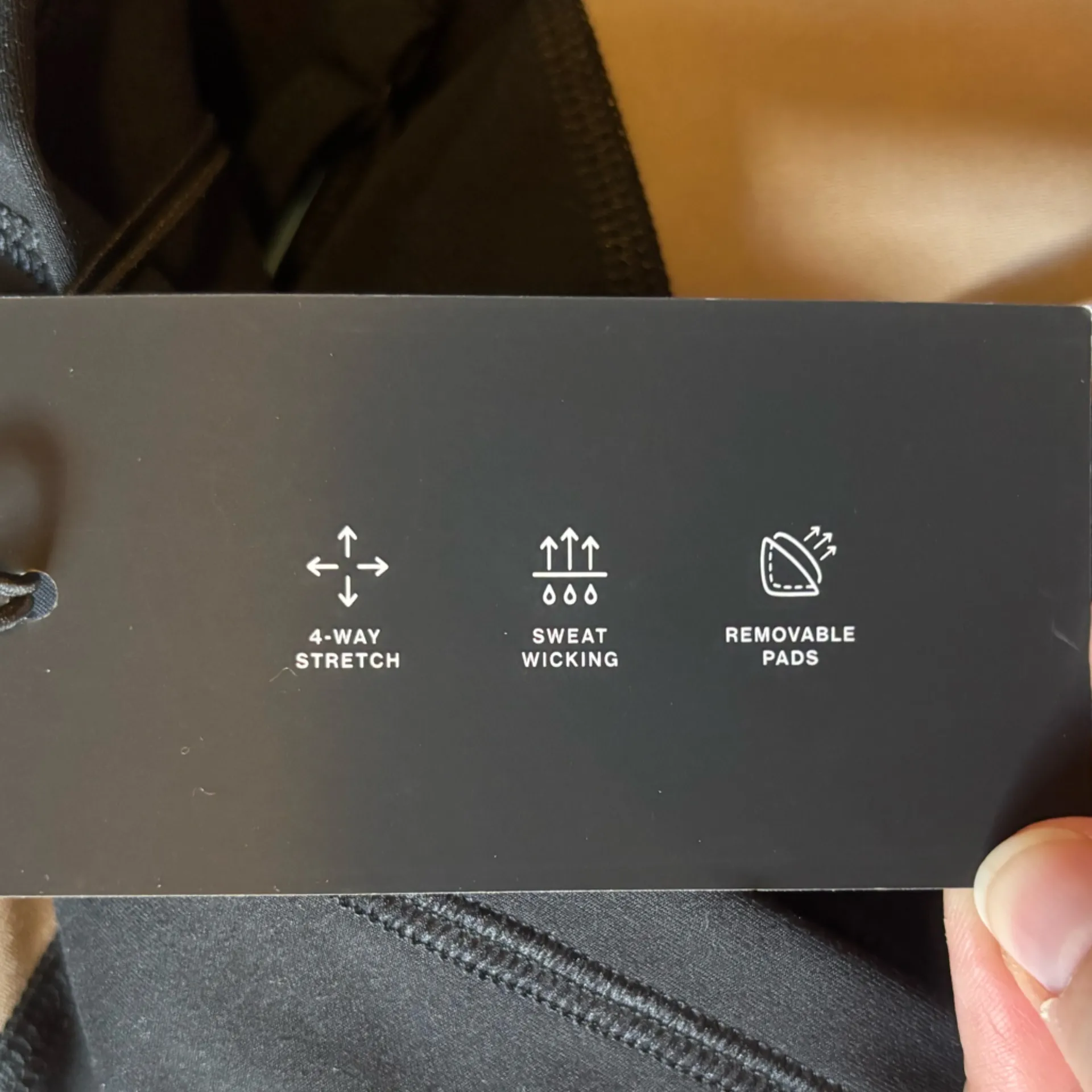 NWT Abercrombie & Fitch Ypb Sculptlux Squareneck Onesie sz L - Image 5