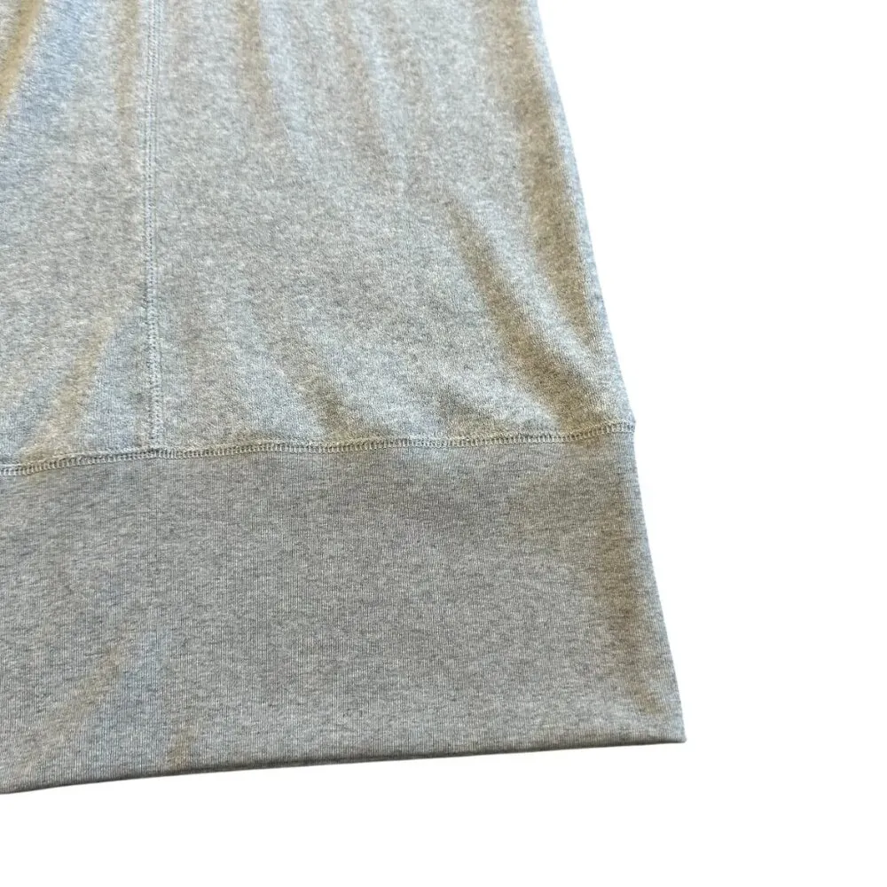 Equil x Lane Crawford Grey Terry Midi Dress Comfy Stretch Size Medium Women's Gray - Image 10