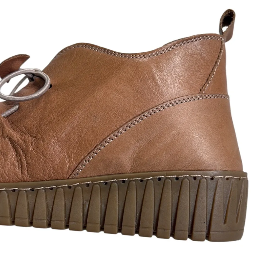 Like New Spring Step Leather Nespea Booties Tan Size 7.5 - 8 - Image 4