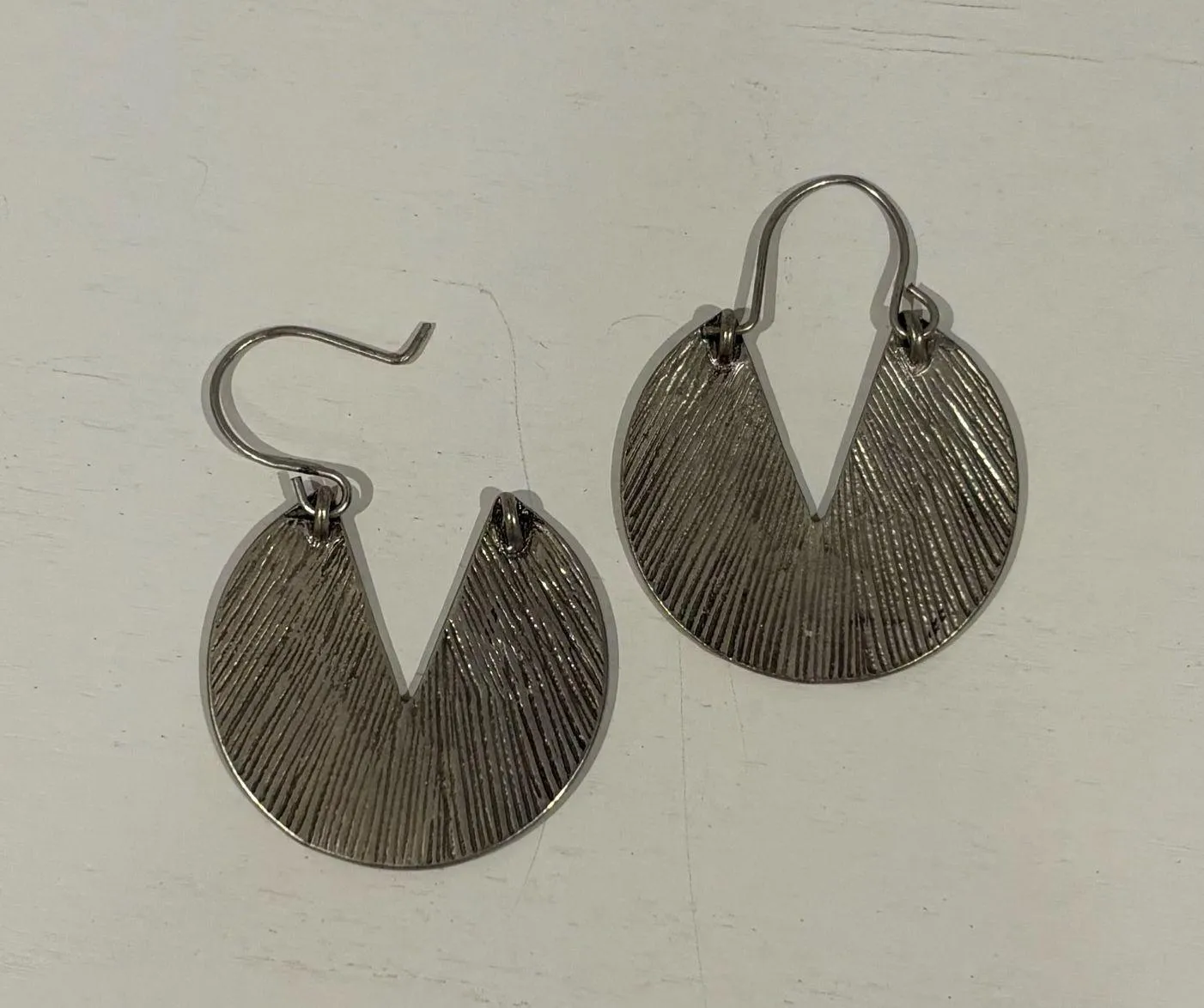 Sterling Silver Silver Dangle Sterling Earrings - Image 3